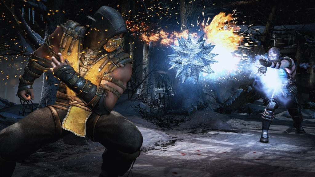 A screenshot from Mortal Kombat X.