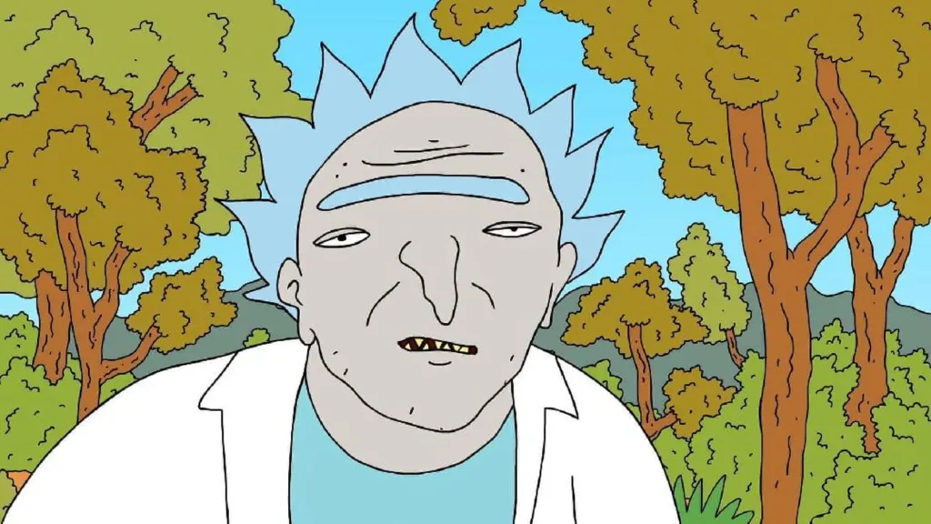 Rick ad Morty April's Fools stunt Bushworld Adventures