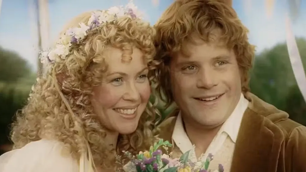 Rosie and Sam in The Lord of the Rings: The Return of the King