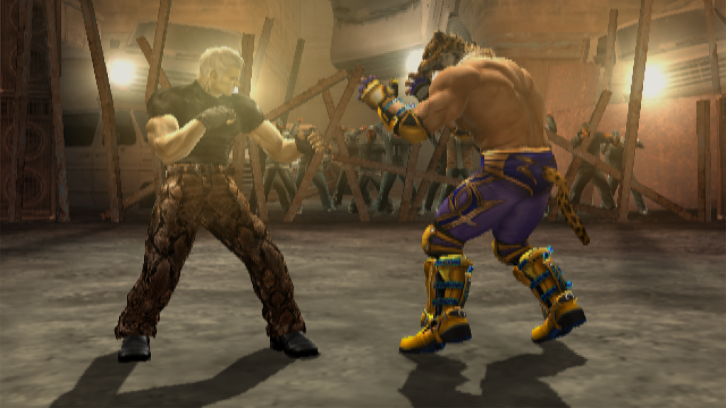 A screenshot from Tekken 5.