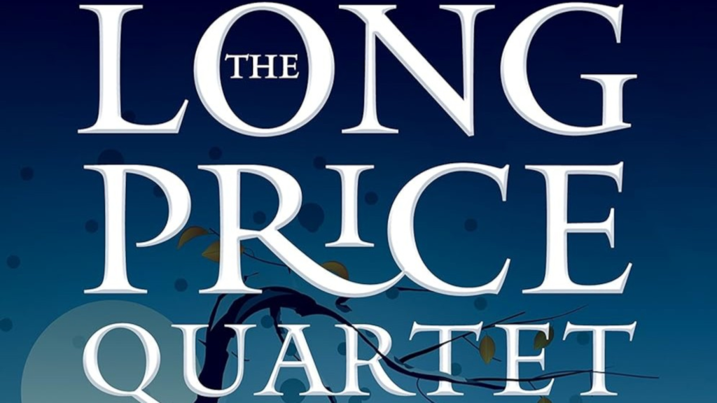 The cropped cover of The Long Prince Quartet cover