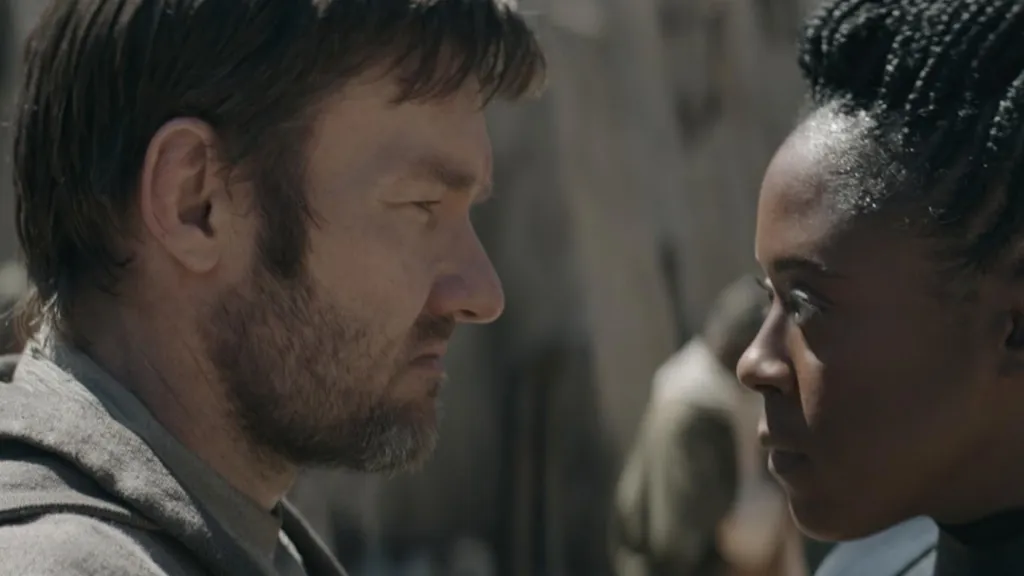 Uncle Owen looking at Reva in Obi-Wan Kenobi.