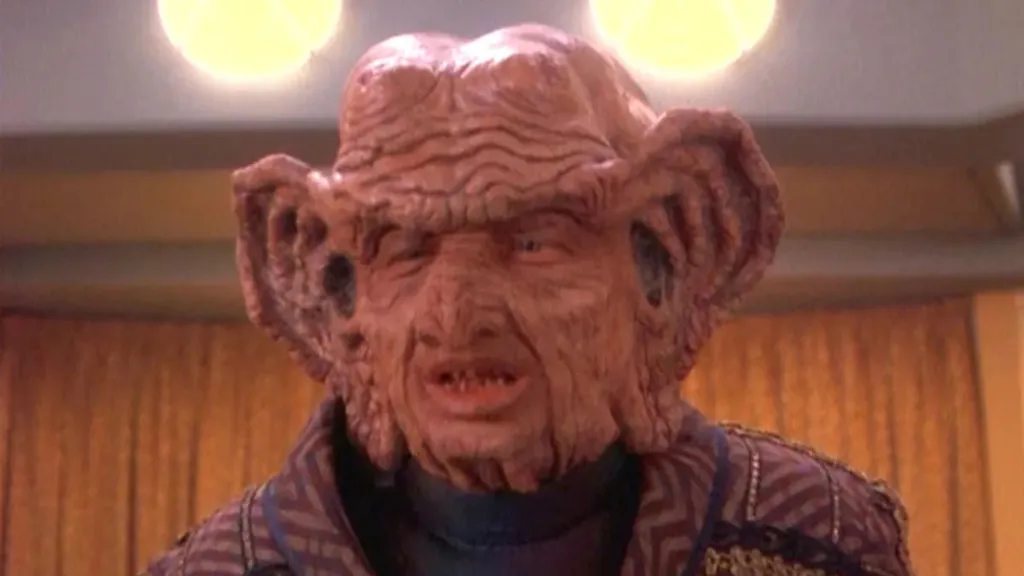 Wallace Shawn as the Grand Nagus in Star Trek Deep Space Nine
