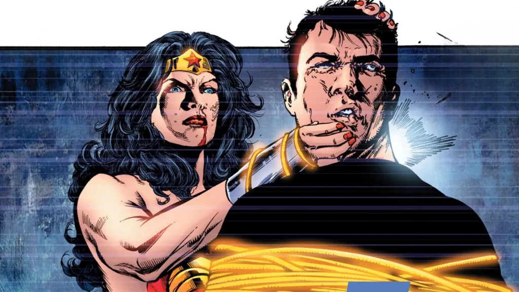 Wonder Woman kills Maxwell Lord