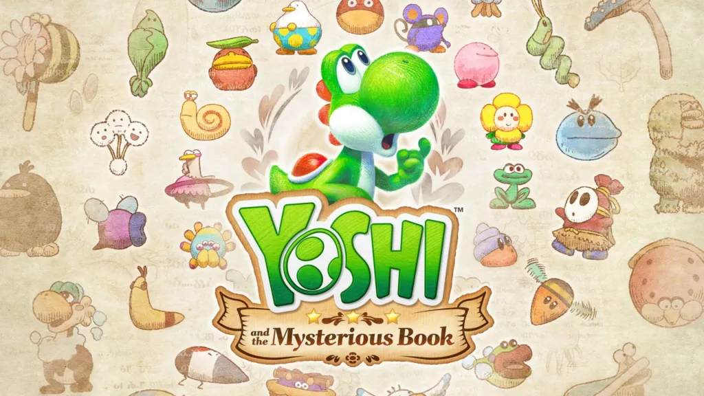 Yoshi and the Mysterious Book Key Art