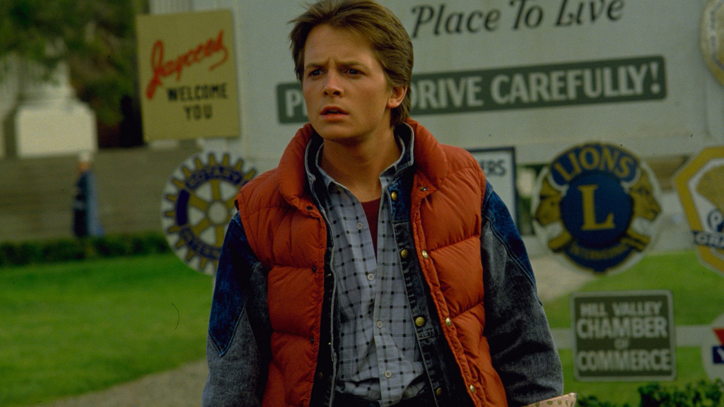 Marty McFly in Back to the Future
