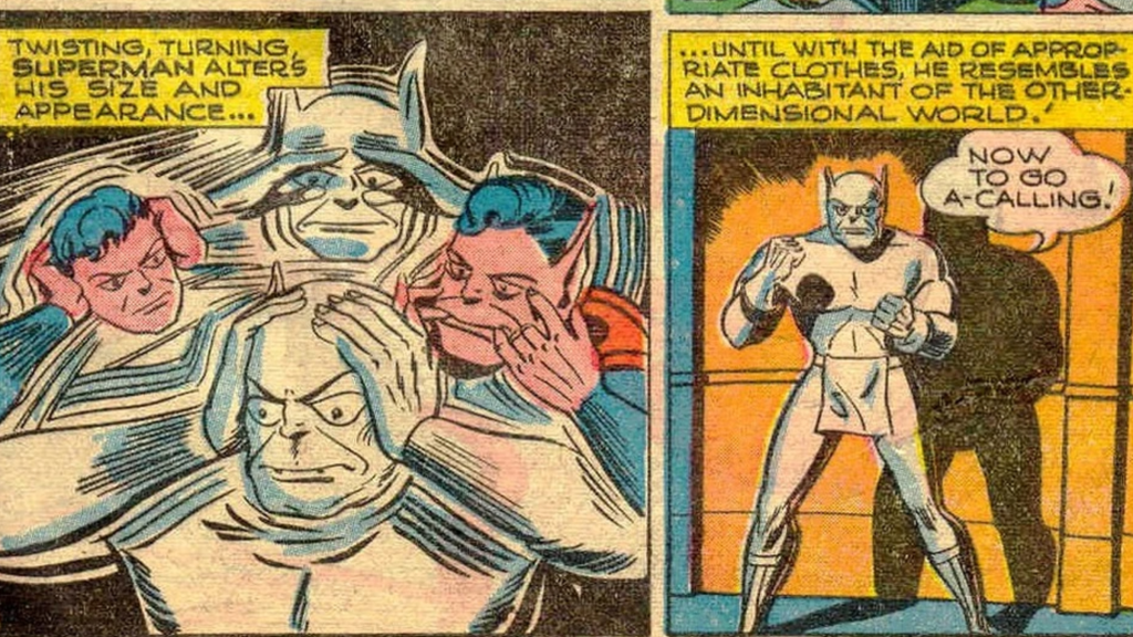 Superman shapeshifting in DC Comics