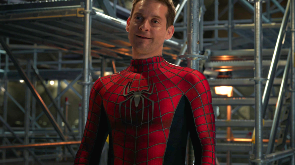 Tobey Maguire as Spider-Man in Spider-Man: No Way Home (2021)