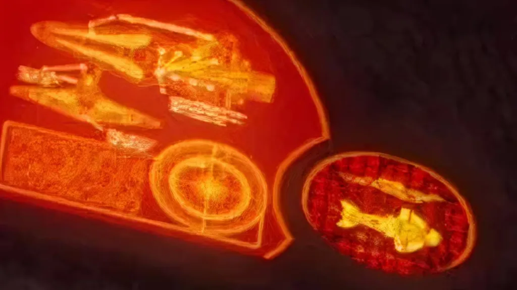 Cardassian Keldon-class warship from Star Trek Deep Space Nine in Star War The Clone Wars