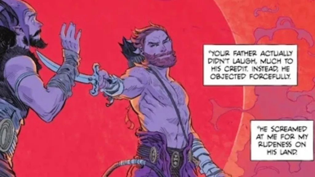 Krem kills Ruthye's dad in DC Comics