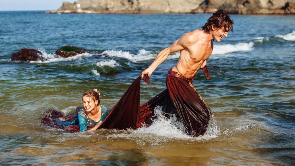 Mariya Poezzhaeva and Matvey Lykov in I Am Dragon