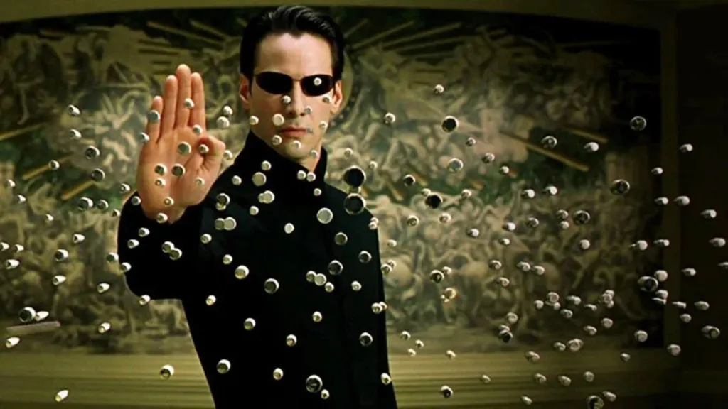 Neo in The Matrix