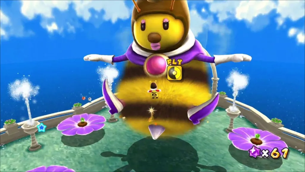 Queen Bee in Super Mario Galaxy