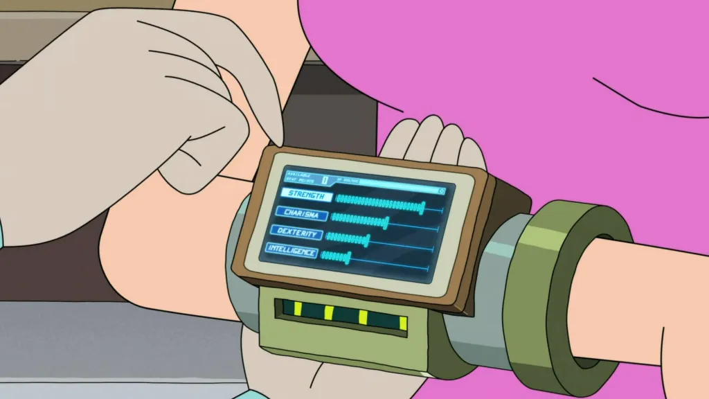 Rick and Morty Attribute Slider