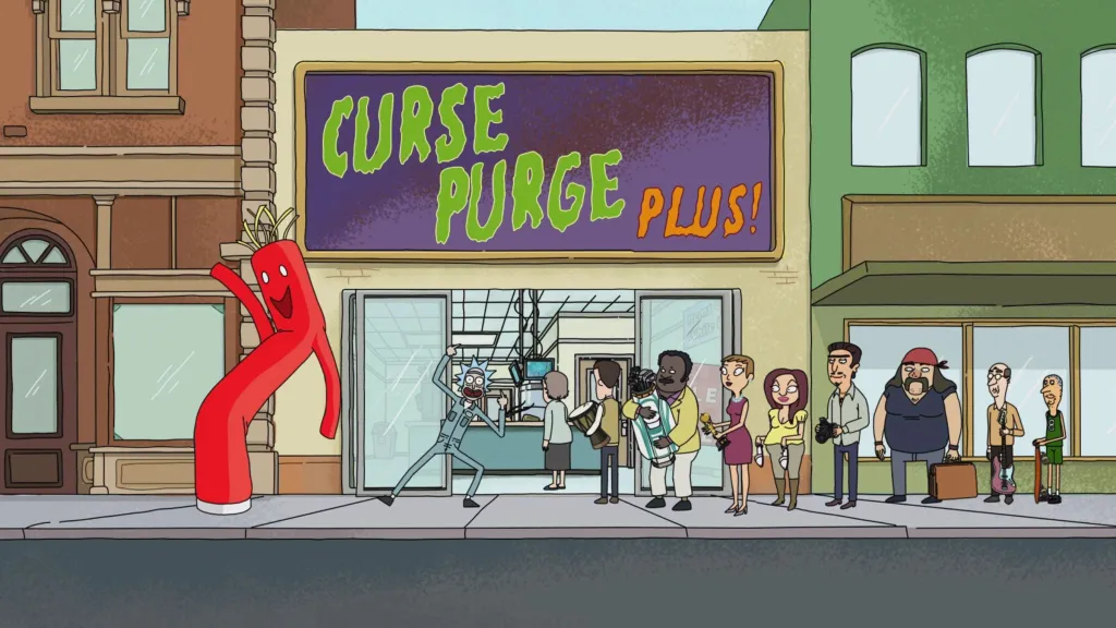 Rick and Morty Curse Purge Plus