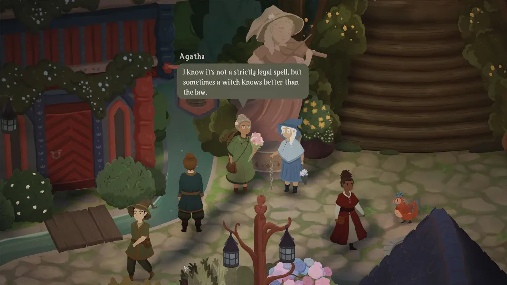 Songs of Glimmerwick old lady screenshot