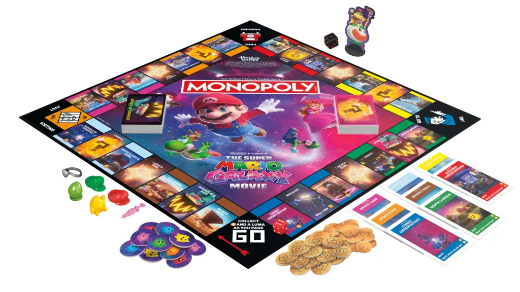Super Mario Galaxy Movie Monopoly
