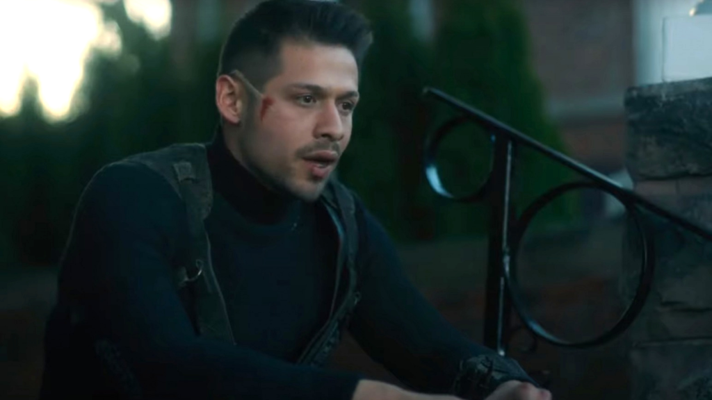 David Castañeda as Diego in The Umbrella Academy