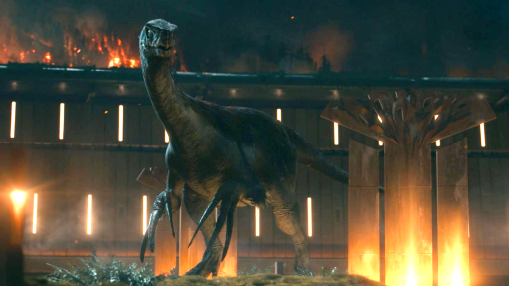 Therizinosaurus in Jurassic World: Dominion